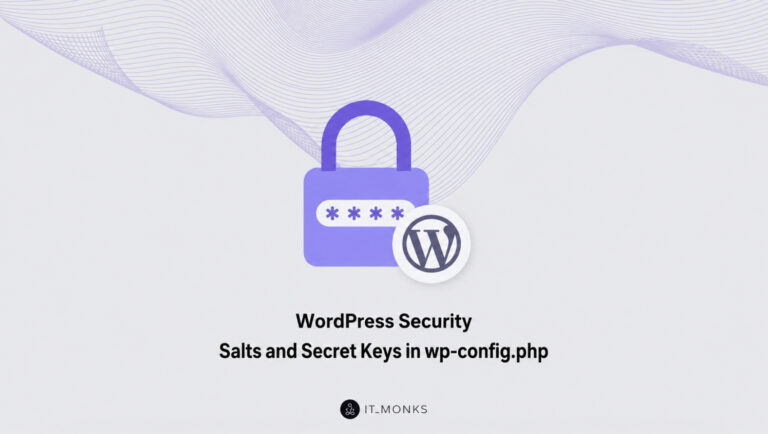 WordPress Security Salts and Secret Keys
