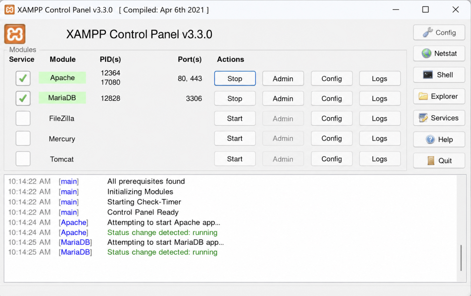 XAMPP is a free, open-source local WordPress development environment