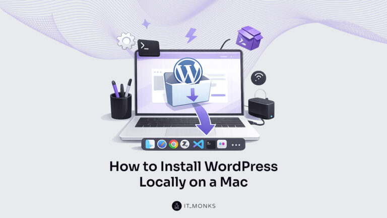 guide on how to install WordPress locally on a Mac