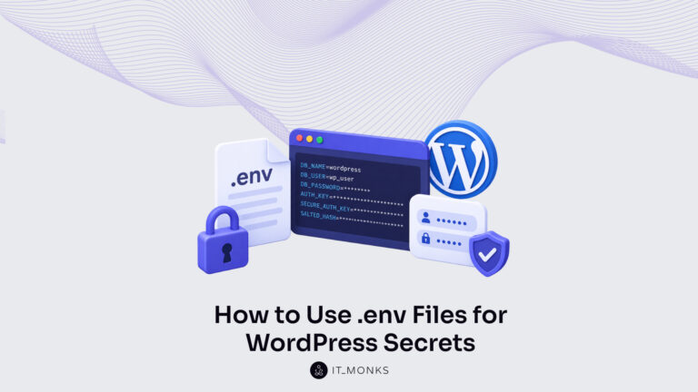 How to Use .env Files for WordPress Secrets