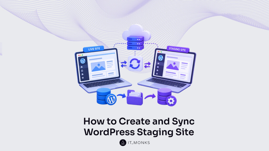 WordPress staging site