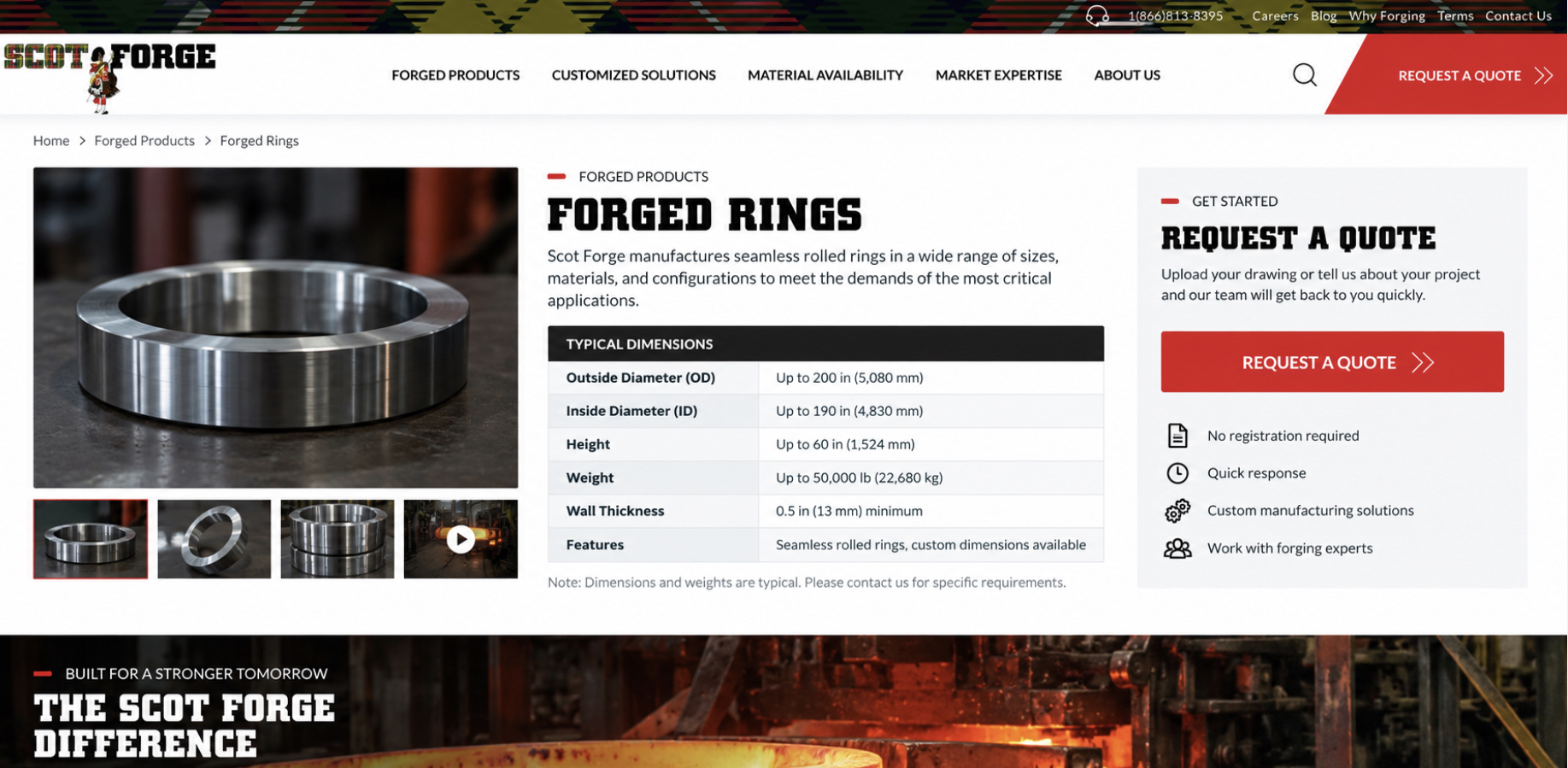 Scot Forge forged-rings product page