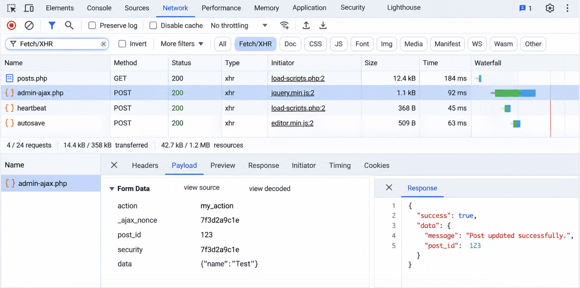 How to Use the Server Response to an AJAX Call in WordPress
