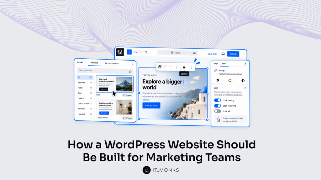 How a WordPress Website Should Be Built for Marketing Teams