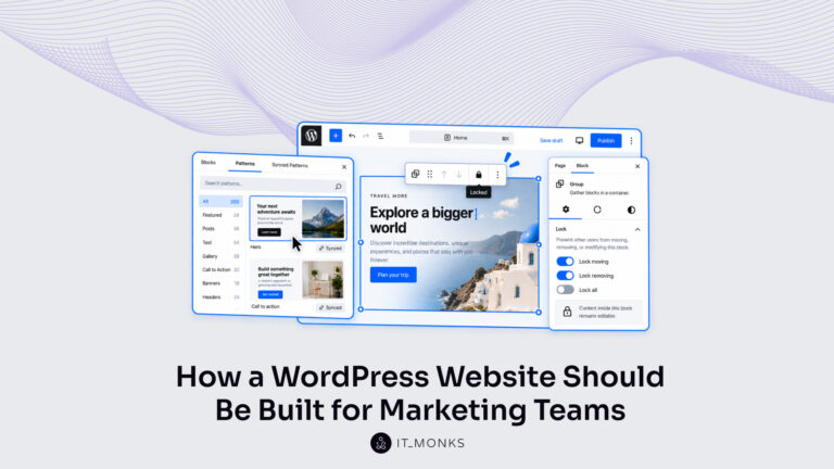 How a WordPress Website Should Be Built for Marketing Teams
