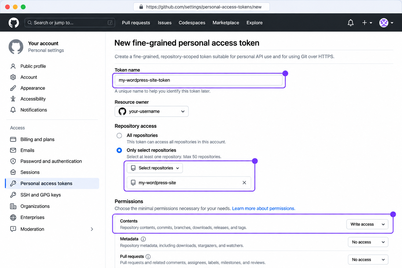 new fine-grained token form 