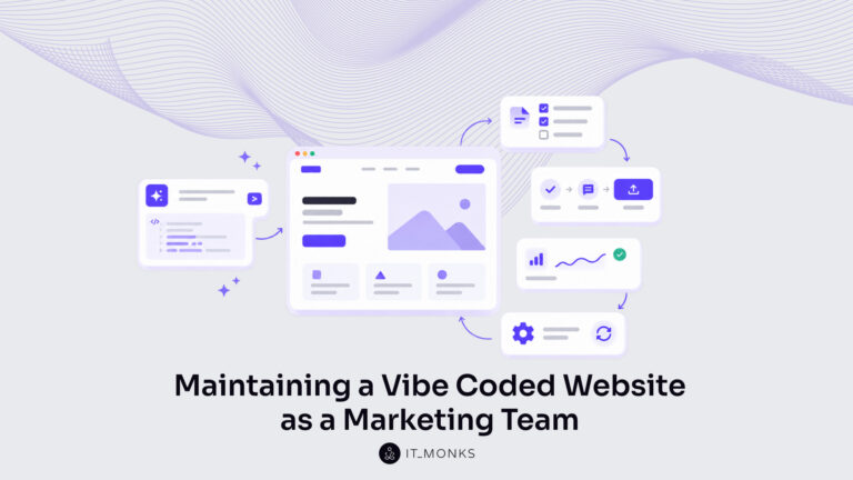 Maintaining a Vibe Coded Website as a Marketing Team