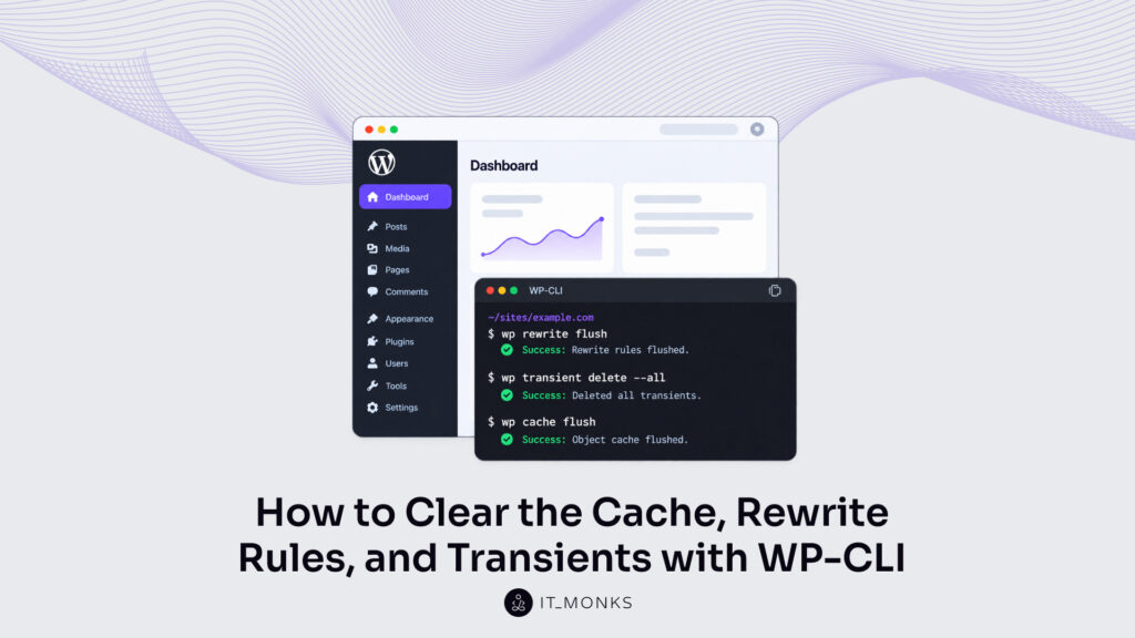 How to Clear the Cache, Rewrite Rules, and Transients with WP-CLI